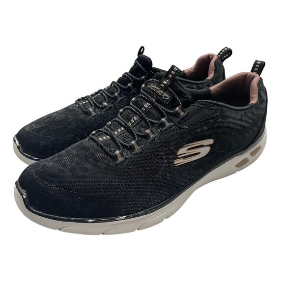 Skechers Relaxed Fit Empire D’Lux Spotted Sneaker Women’s Size 9 - Picture 1 of 10